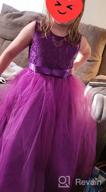 img 1 attached to Enchanting Flower Princess Tulle Formal Pageant Dresses for Girls review by Wendy Turner