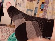 img 1 attached to Get Relief From Plantar Fasciitis With NEWZILL 2022 Arch Support Socks – Perfect For Ankle Swelling, Heel Spurs, Achilles Tendon, And Joint Pain! review by Sam Lee