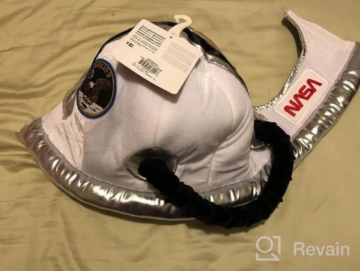 img 1 attached to Kids' Plush Space Helmet: Explore The Universe In Comfort! review by Sean Garrison