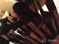 img 1 attached to 20 Piece Coffee Eye Makeup Brushes Set - Eyeliner, Eyeshadow Blending Brushes By UNIMEIX review by Charles Julian