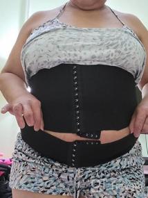 img 5 attached to CYDREAM Women 2 In 1 Waist Trainer Postpartum Belly Pelvis Belt Tummy Control Cincher Corset Girdle Body Shaper