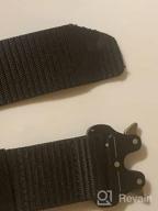 img 1 attached to Tactical Military Plastic Webbing 🎖️ with Breathable Design for Men's Accessories review by Charles Woods
