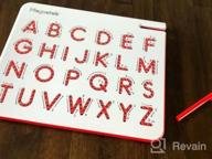 img 1 attached to Magnatab — A To Z Uppercase — Activity For Fun And Learning — Sensory Activity — Ages 3+ review by Mike Gruwell