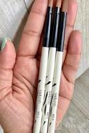 img 1 attached to 3Pcs Kolinsky Acrylic Brush Set For 3D Nail Art - Size 2/4/6 With Zebra Handle & Acrylic Powder For Carving, Extension & Designing. review by Clayton Jimenez