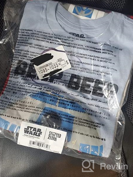 img 1 attached to Spotted Zebra Star Wars Boys' Short Sleeve Clothing: A Galaxy of Style review by Brandon Guidroz