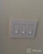 img 1 attached to ENERLITES Elite Series Screwless Decorator Wall Plate Child Safe Outlet Cover, Gloss Finish, Size 3-Gang 4.68" H X 6.53" L, Unbreakable Polycarbonate Thermoplastic, SI8833-SV, Silver review by Thomas Henry