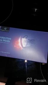 img 6 attached to Get Ultimate Protection With Protective Face Mask And Gloves Kit - 4 Pack + 1 Pair Glove, 3 Layers Of Washable Reusable Cotton, Nose Wire, Breathable, Stretchable, Lightweight For Men And Women