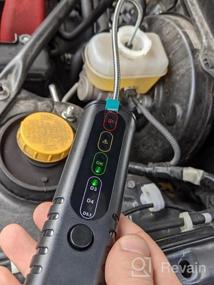 img 7 attached to Точно проверьте тормозную жидкость вашего автомобиля с помощью нашего высокоточного детектора тормозной жидкости - ЖК-экран, звуковой сигнал, подходит для жидкостей DOT3 DOT4 DOT5.1