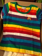 img 1 attached to LittleSpring Rainbow Sleeve Boys' T-Shirt: Vibrant Months Apparel for Fashionable Kids review by Kenneth Mills