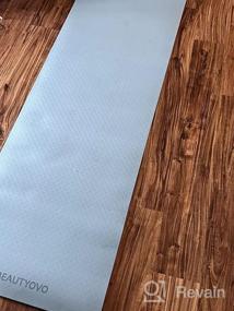 img 7 attached to Get Your Zen On: Extra Thick Non-Slip Yoga Mat With Strap For Yoga, Pilates, And More!
