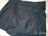 img 1 attached to Women'S High Waisted Split Swim Skirt With Built-In Panty - Stylish And Sporty! review by Bonnie Nieves