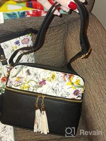 img 8 attached to Women'S 4-Piece Fashion Handbag Set: Tote, Wallet, Satchel & Shoulder Bag!