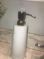 img 1 attached to Bronze 2 Pack Bathroom Countertop Soap Dispensers For Efficient Handwashing review by Gina Estevez