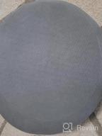 img 1 attached to Taupe H.VERSAILTEX Ottoman Cover - Stretch Slipcover For Round Storage Footrest Fits 20-23 Inch Diameter review by Amanda Hall