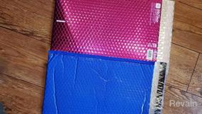 img 7 attached to Метроник 25Pcs Poly Bubble Mailers, 10,5X16 дюймовые конверты с мягкой подкладкой # 5, Bubble Envelopes Lined Wrap Polymailer Bags для доставки/упаковки/почтовых самоклеющихся бирюзовых