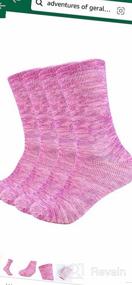 img 5 attached to Stay Warm And Comfortable On Your Next Outdoor Adventure With EnerWear'S Merino Wool Hiking Socks - 4 Pack For Women