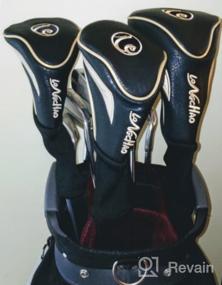 img 5 attached to Complete Your Golf Club Set With LONGCHAO'S 3-Piece Vintage PU Headcovers
