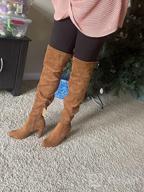 img 1 attached to Women'S 992 Thigh High Over The Knee Suede Boots With Inner Zipper review by Shawn Schmidt