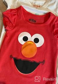 img 5 attached to Playful Trio: Sesame Street T-Shirt 3-Pack featuring Elmo, Big Bird & Cookie Monster