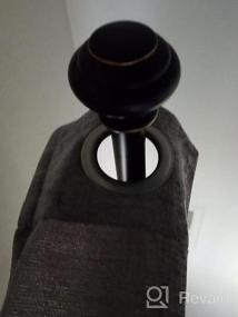 img 5 attached to 72-144 Inch Decopolitan Urn Single Rod Set - Antique Black Finish