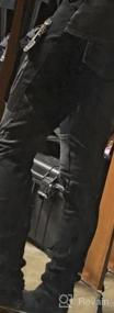 img 5 attached to Панковские штаны-харемы с заплатками и индивидуальными карманами на молнии - Minibee