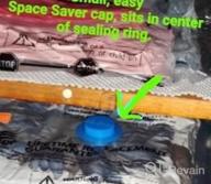 img 1 attached to Maximize Closet Space With Jumbo Vacuum Storage Bags - Save 80% On Clothes Storage, Ideal For Bedding, Comforters, And Clothing review by Kyle Fritz