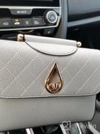 img 1 attached to Covelin Women'S Small Leather Crossbody Handbag Tote Shoulder Bag review by Paul Koehler