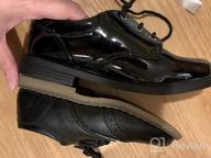 img 1 attached to 👞 XIPAI Boys' Shoes - Tuxedo Leather Uniform 05Black review by Kaushik Hall