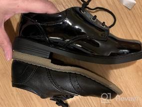 img 5 attached to 👞 XIPAI Boys' Shoes - Tuxedo Leather Uniform 05Black