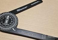 img 1 attached to Measure With Precision: Angle Finder Protractor, The Perfect Stocking Stuffer For Men This Christmas review by William Belczyk