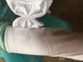 img 4 attached to Deceny CB Long Princess Gloves 🧤 for Flower Girls in Weddings & Formal Events