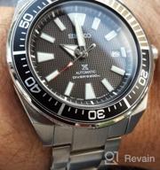 img 1 attached to Seiko Prospex Samurai SRPB51: Stainless Steel Automatic Dive Watch - 200m Water Resistance review by Nicole Harty