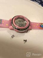 img 1 attached to Girls' Waterproof Cartoon Digital Sports Watches review by Robert Olguin