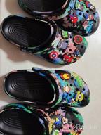 img 1 attached to 👟 Crocs Unisex Classic Graphic Multi Shoes and Clogs for Boys - Top Clogs & Mules review by Grant Zeeb