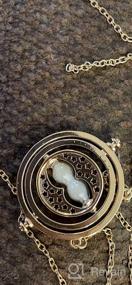 img 5 attached to Hermione's Time Converter Hourglass Necklace: Exquisite Women's and Girls' Alloy Jewelry