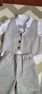 img 1 attached to 👶 Boys' Clothing: Modern Toddler Boys Gentleman Outfit – Perfect for All Occasions review by Will Micheals