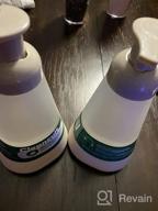 img 1 attached to Periwinkle Cleancult Foaming Soap Dispenser Set- Refillable Glass Soap Dispensers With Foaming Pump, Dishwasher Safe And Shatter-Resistant With Non-Slip Silicone Sleeve- 12Oz- Pack Of 2 review by Matthew Guiney
