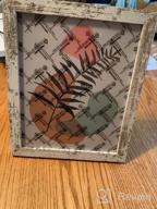 img 1 attached to Walnut Rustic Farmhouse Picture Frames Set Of 6, 8X10 With Mat Or 5X7 Without Mat, Tabletop And Wall Mounting Display For Home Collage, Brown Photo Frame Gift - SYNTRIFIC review by Cathy Donaldson