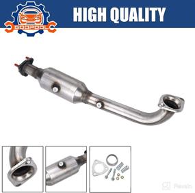 img 2 attached to Catalytic Converter Compatible Convertor Direct Fit Replacement Parts