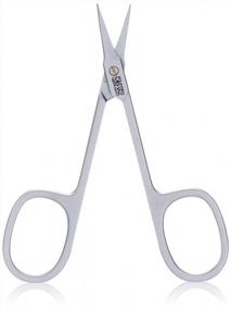 img 1 attached to Mehaz Professional Cuticle Scissors Towerpoint - 3 1/2 Inch For Precision Cutting.