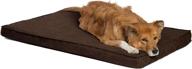 🐾 orthopedic certipur-us foam nap mat dog bed with replaceable and removable zipper cover - best friends: supports joints, soothes & enhances sleep for pets up to 50 lbs. logo