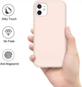 img 2 attached to Kocuos IPhone 11 Case: Anti-Scratch, Fingerprint & Shock Protection - 6.1 Inch (Pink)
