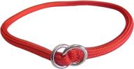 🐶 long-lasting and stylish hamilton round braided choke nylon dog collar for effective training logo