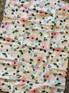 img 1 attached to Knlpruhk'S 100% Cotton Pink Floral Toddler Pillowcase Set - Includes 2 Zippered Covers, Fits 14X19 And 13X18 Pillows For Girls! review by Quinton Martinez