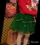 картинка 1 прикреплена к отзыву Солнечное платье для девочек длинным рукавом с Рождественской совенкой и блестящей тюлем от Crystal Lawson