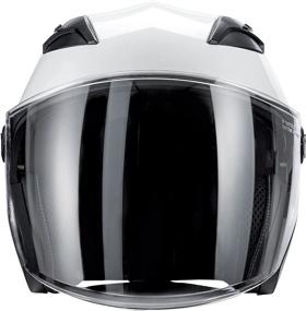 img 3 attached to Westt Jet – Open Face Motorcycle Helmet For Men And Women With Sun Visor – Lightweight