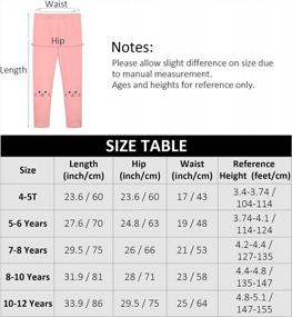 img 3 attached to Stay Cozy This Winter With Resinta'S 3 Pack Fleece Lined Leggings For Girls