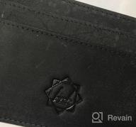 img 1 attached to Minimalist RFID 🧡 Blocking Front Pocket Wallet review by Demian Shah