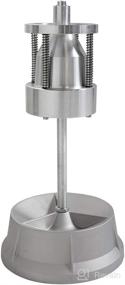 img 4 attached to MOTOOS Portable Wheel Balancer with Bubble Level: Heavy Duty Rim Tire Balancer Changer, Wheel Repair & Balancing Machine for Car & Light Truck, 1-1/2'' to 4'' Diameter, Silver