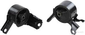 img 1 attached to DNJ MMK1067 Engine & Transmission Mount Kit for Chrysler, Mitsubishi, Dodge Caliber, Lancer, Outlander Sport DOHC 2.0L, 2.4L, 1.8L (2007-2015)